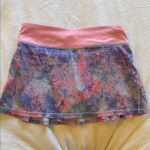 Ivivva by Lululemon Pink/Purple Kids Tie-Dye Skort - size 8